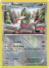 Fraxure 87/101 Crosshatch Holo Promo - 2012 Pokemon League